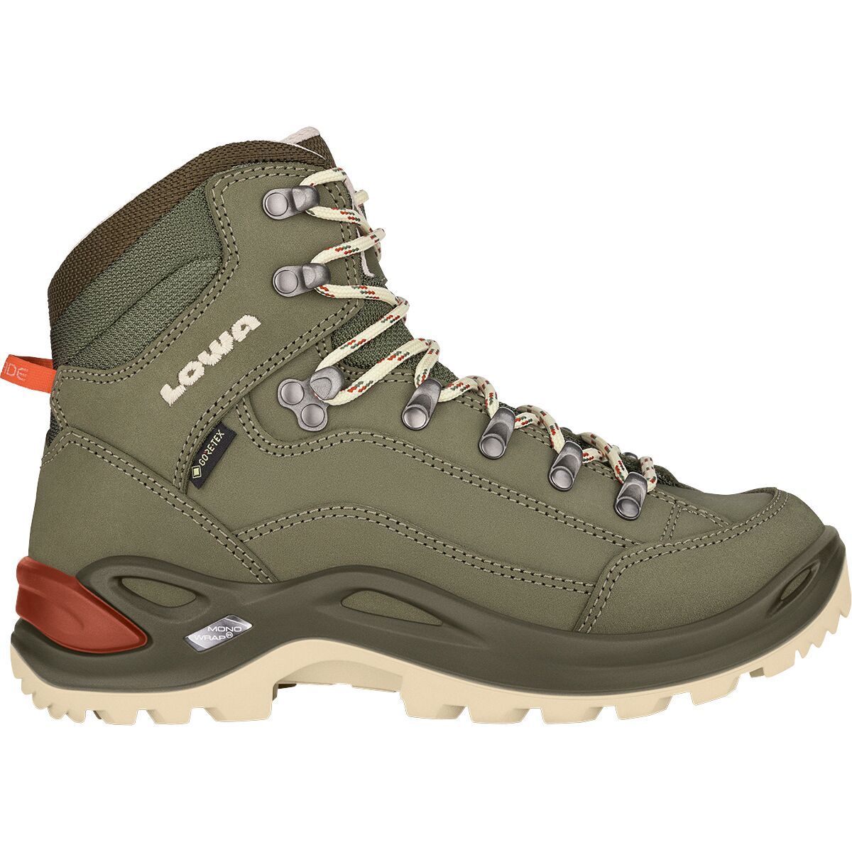 Lowa Renegade GTX Mid Boot - Women's Grey Green/Panna, 7.5