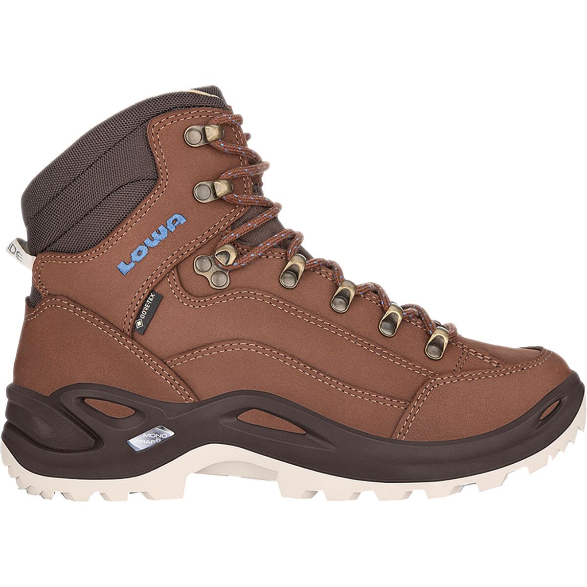 Image of Lowa Renegade GTX Mid Boot - Women's Mahogany/Navy, 9.0