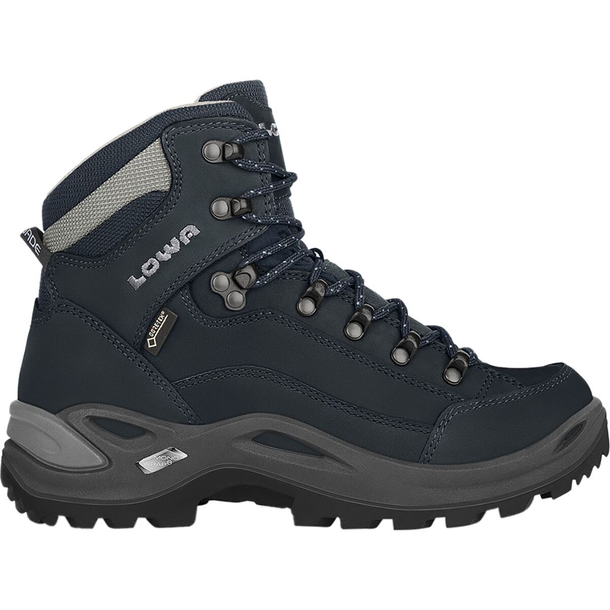 Lowa Renegade GTX Mid Boot - Women's Navy/Grey, 6.0