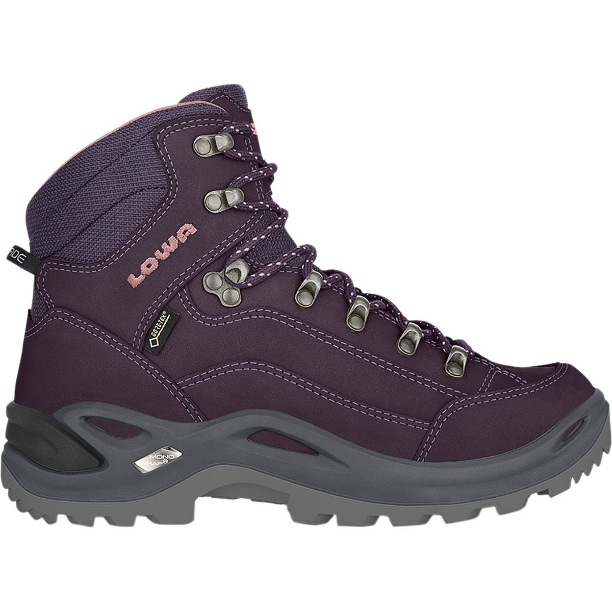 Lowa Renegade GTX Mid Boot - Women's Prune/Rose, 6.5