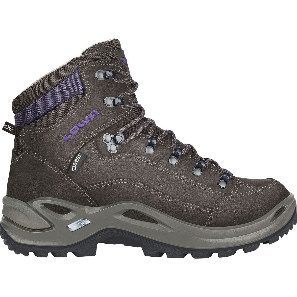 Lowa Renegade GTX Mid Boot - Women's 1Slate/Eggplant, 8.5