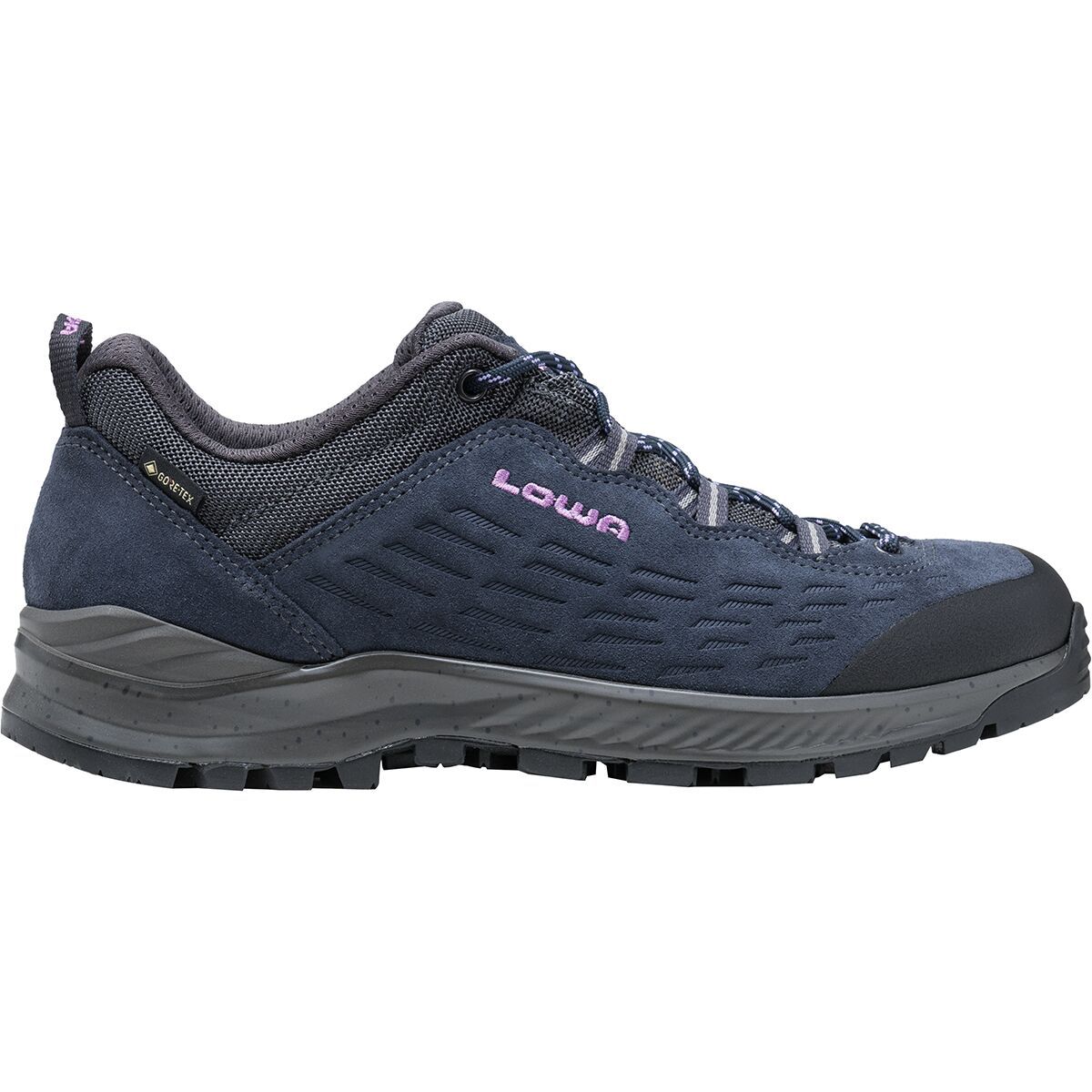 Lowa Explorer GTX Lo Hiking Shoe - Women's Navy/Lilac, 6.0