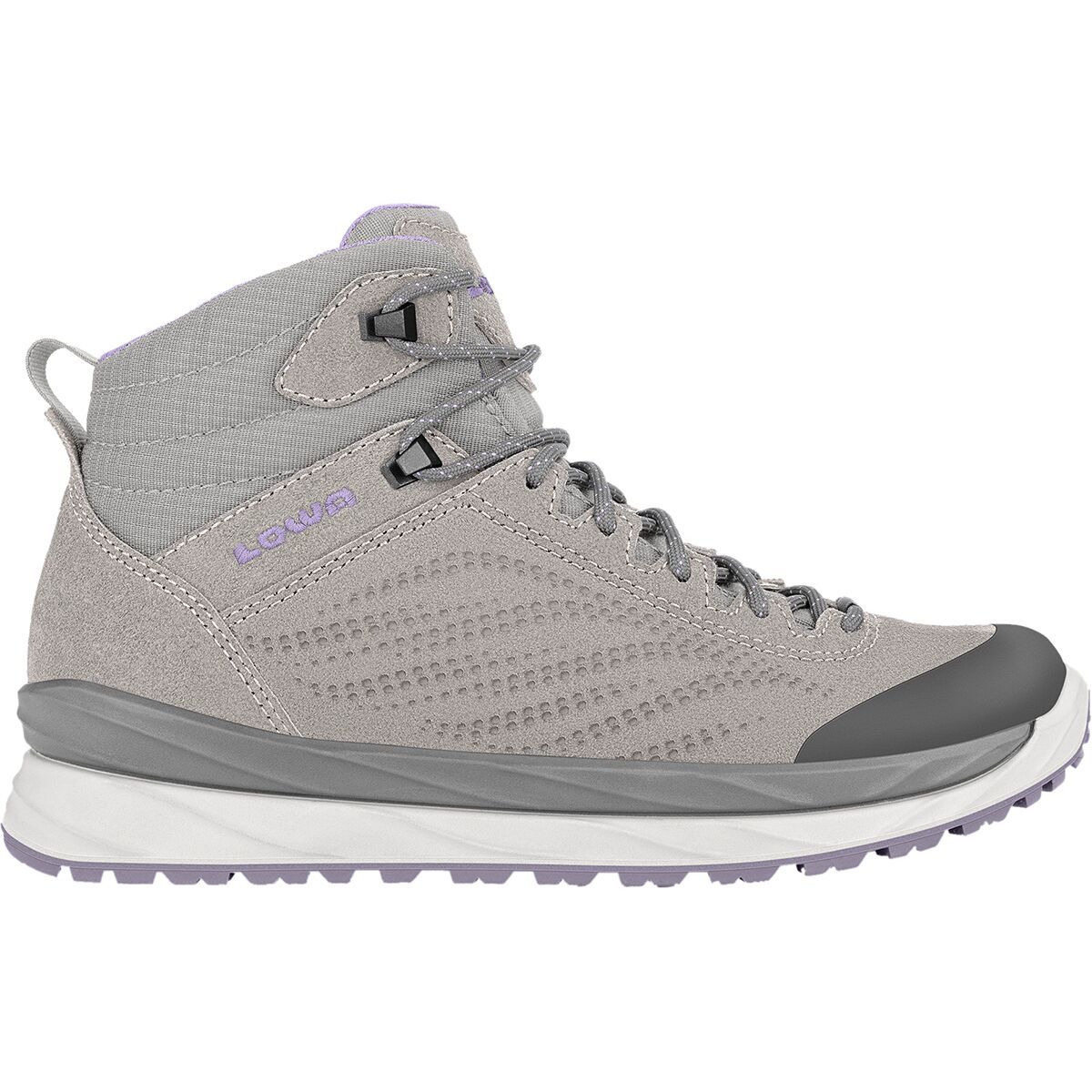 Lowa Malta GTX Mid Boot - Women's Light Grey, 6.0