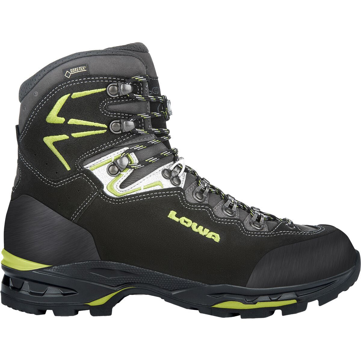 Lowa Ticam II GTX WXL Backpacking Boot - Wide - Men's Black/Green, 12.0