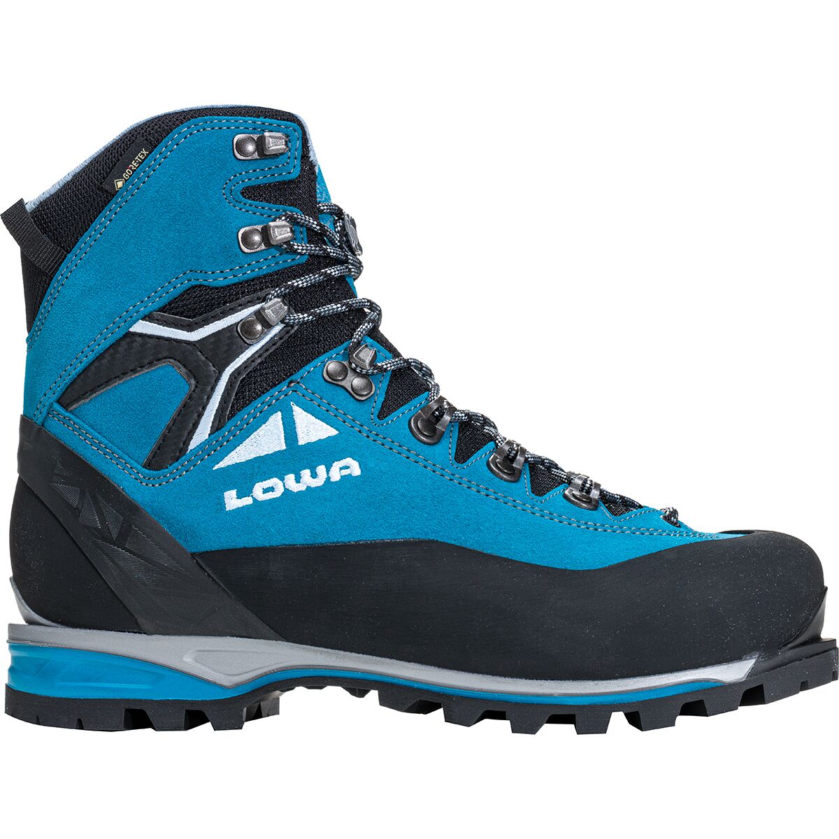 Image of Lowa Alpine Expert II GTX Mountaineering Boot - Women's Turquoise/Ice Blue, 6.5