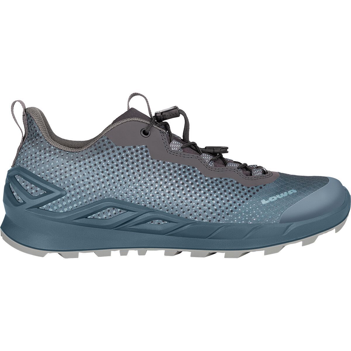 Image of Lowa Merger GTX Lo Hiking Shoe - Women's Light Blue/Petrol, 10.0