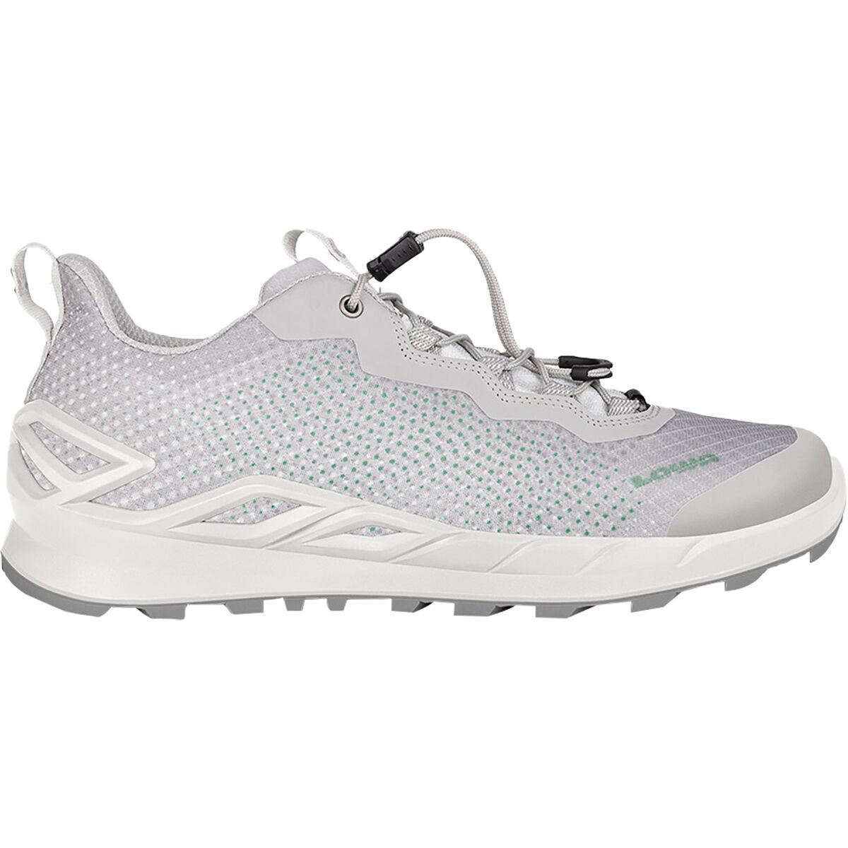 Image of Lowa Merger GTX Lo Hiking Shoe - Women's Off White/Light Grey, 9.5