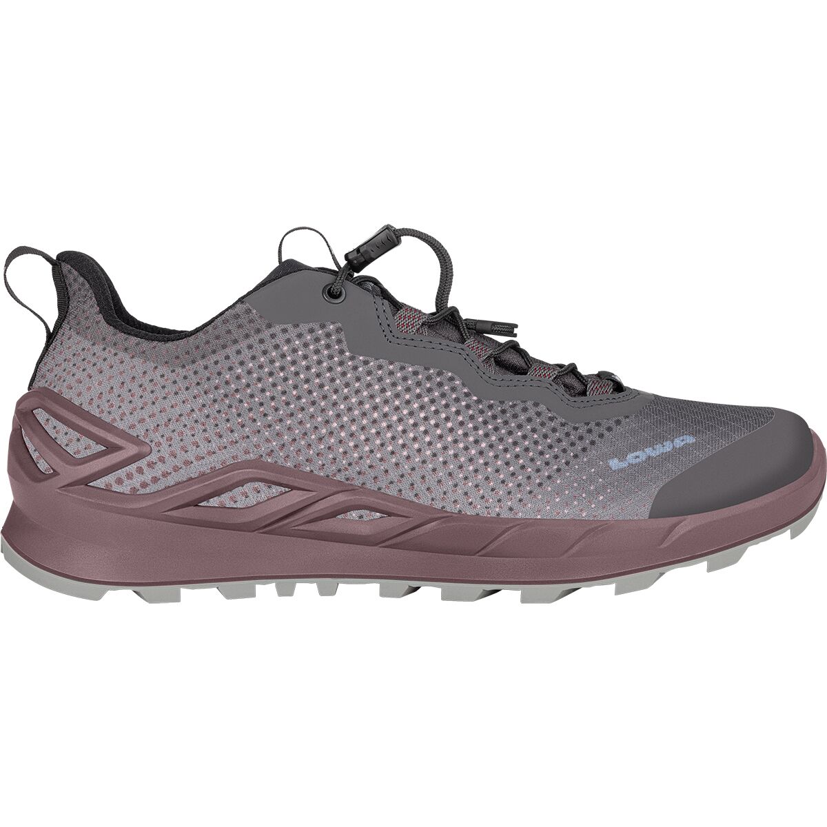 Image of Lowa Merger GTX Lo Hiking Shoe - Women's Rose/Black, 8.0