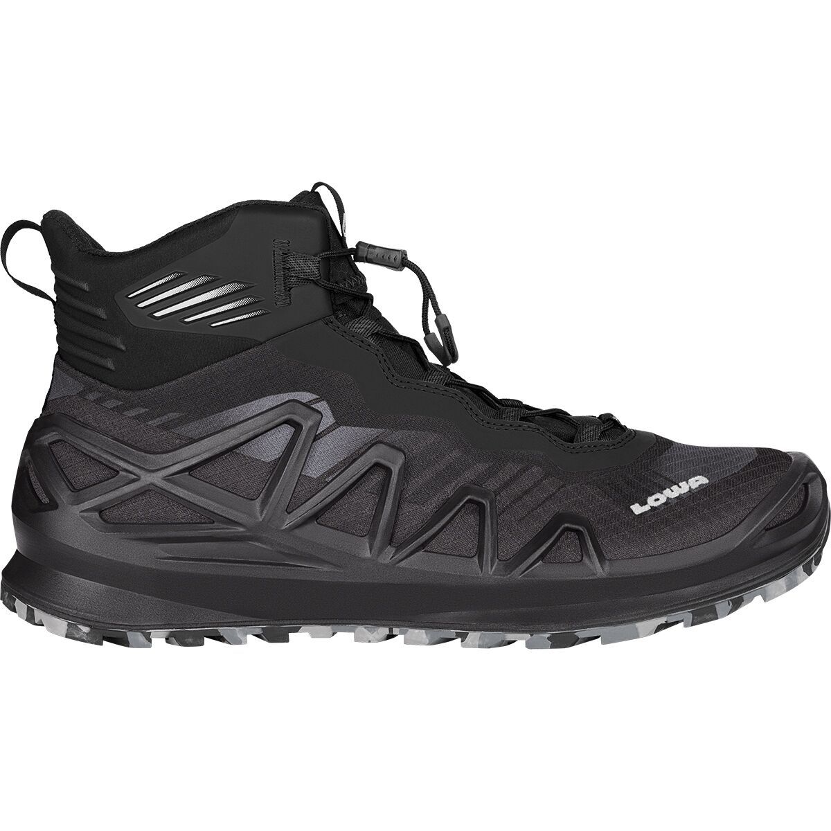 Lowa Merger GTX Mid Trail Running Shoe - Men's Black, 11.5