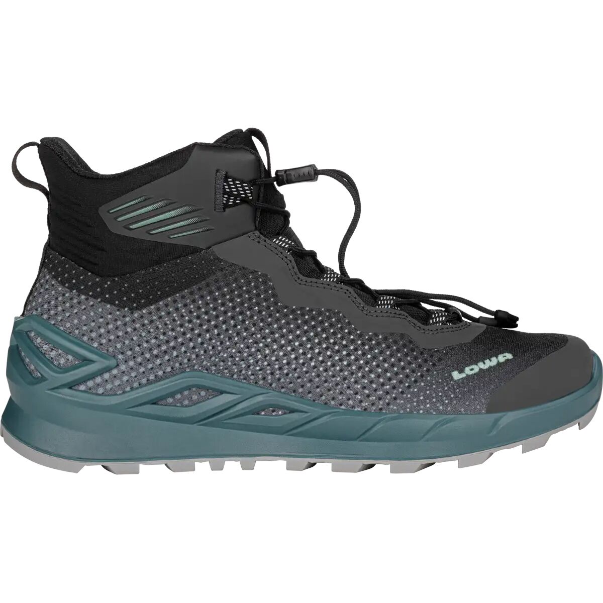 Lowa Lowa Merger GTX Mid Trail Running Shoe - Women's Petrol/Ice Blue, 6.0