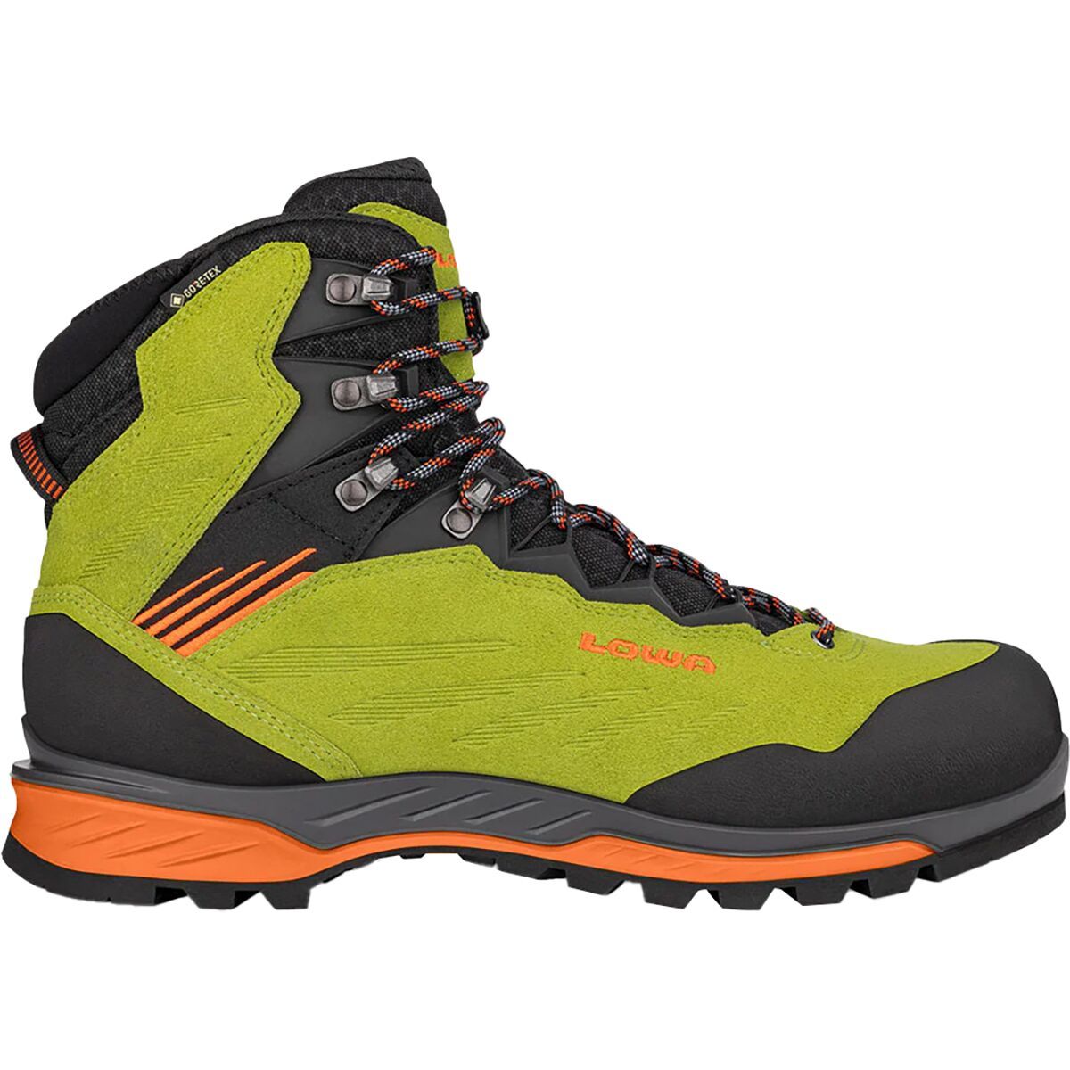 Lowa Cadin GTX Mid Hiking Boot - Toddlers' Lime/Flame, 11.0
