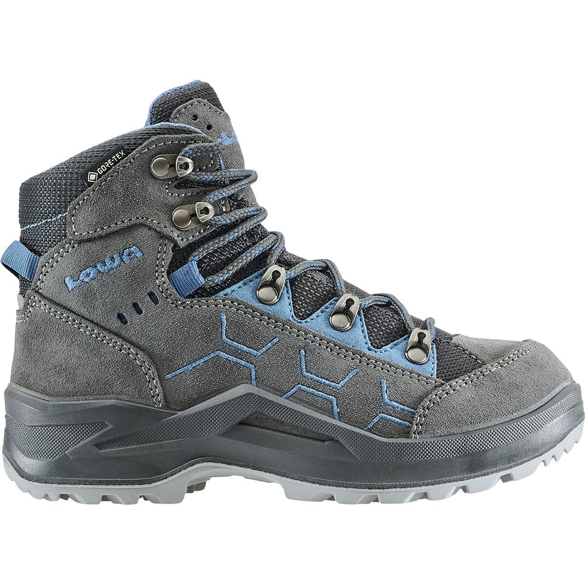 Image of Lowa Kody Evo GTX Mid Hiking Boot - Toddlers' Anthracite/Blue, 10.0