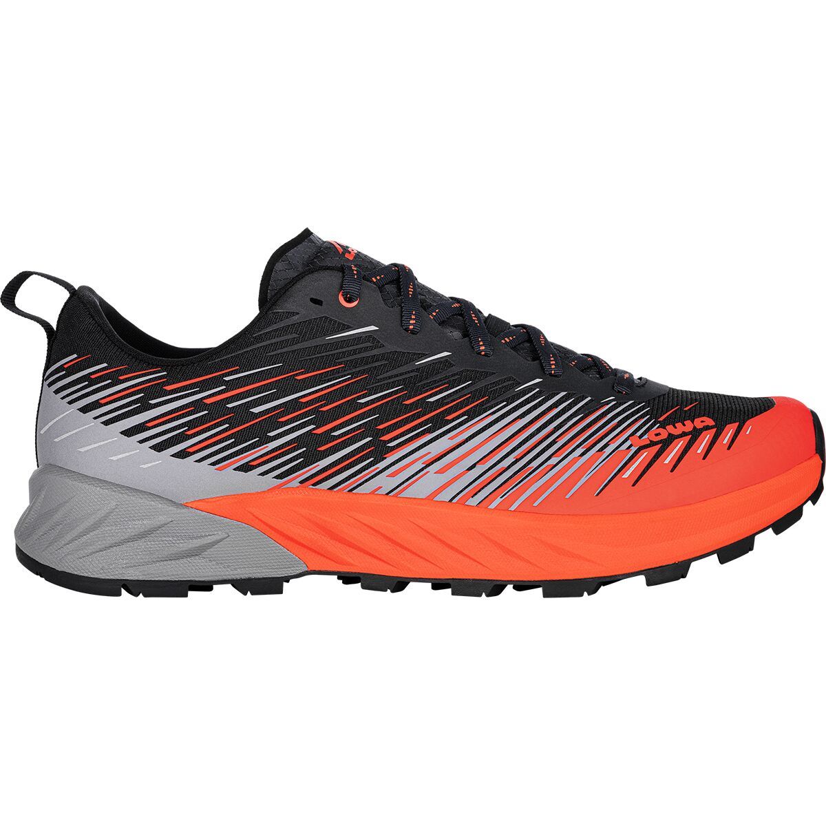 Lowa Amplux Trail Running Shoe - Men's Flame/Grey, 11.0