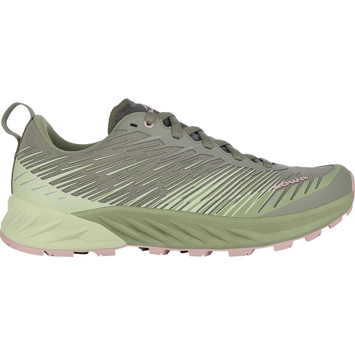 Lowa Amplux Trail Running Shoe - Women's Avocado/Rose, 10.5