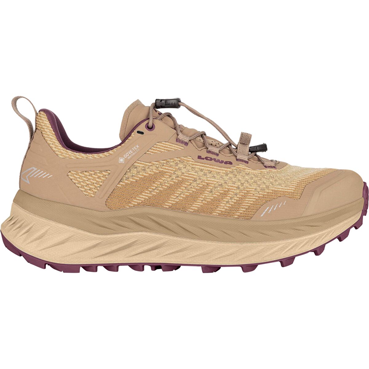 Lowa Lowa Fortux GTX Running Shoe - Women's Dune/Grape, 9.0