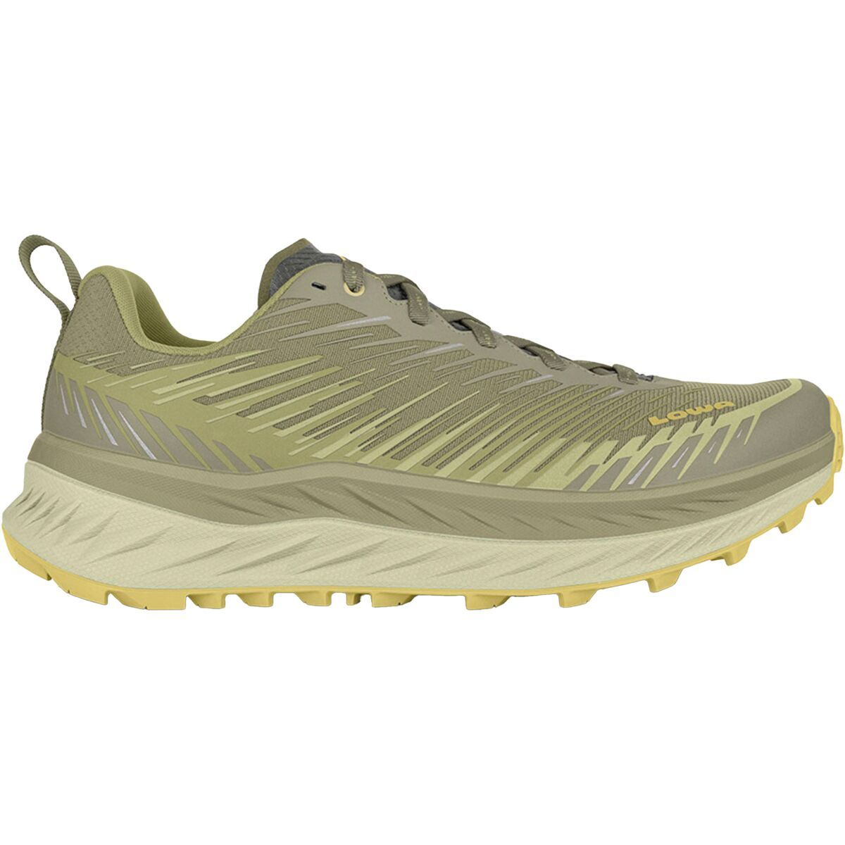 Lowa Fortux Running Shoe - Men's Olive/Mustard, 13.0