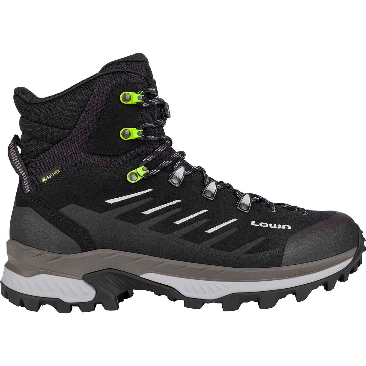 Image of Lowa Randir GTX Mid Backpacking Boot - Men's Black/Grey, 10.5