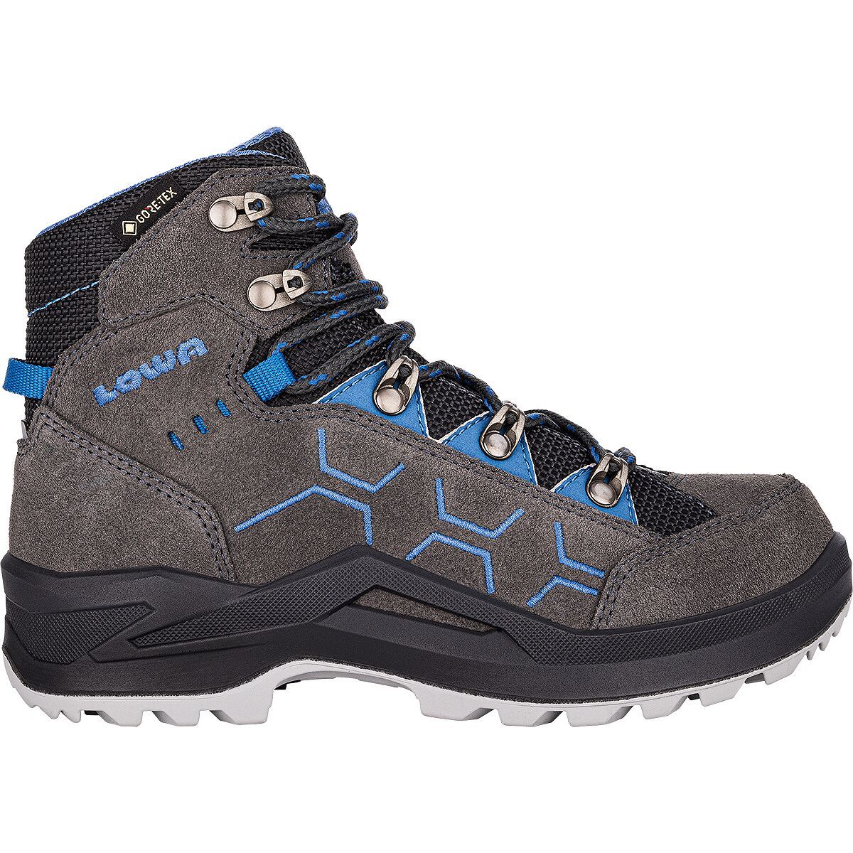 Image of Lowa Kody Evo GTX Mid Hiking Boot - Toddlers' Anthracite/Blue, 12.0