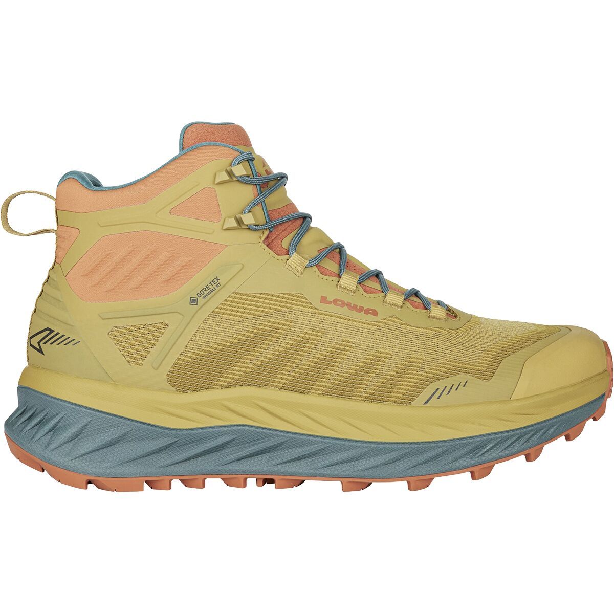 Image of Lowa Fortux GTX QC Hiking Shoe - Men's Mustard/Rust, 11.0