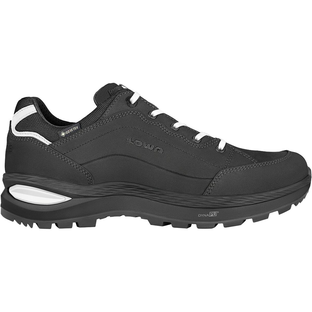 Image of Lowa Renegade Evo GTX Lo Hiking Shoe - Women's Black/White, 10.0