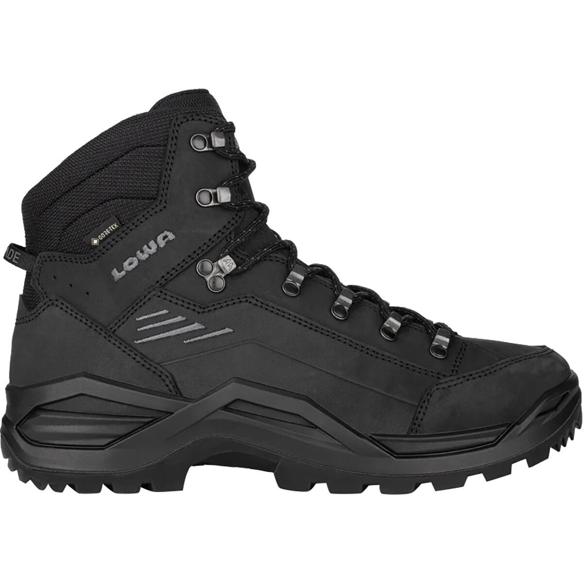 Image of Lowa Renegade Evo GTX Mid Hiking Boot - Men's Deep Black, 10.0
