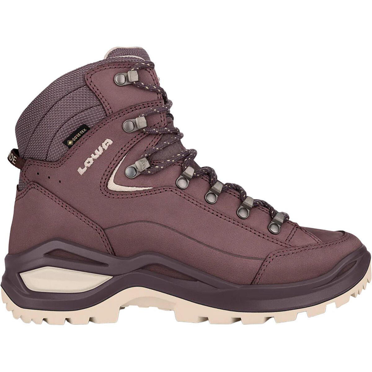Image of Lowa Renegade Evo GTX Mid Hiking Boot - Women's Brown Rose/Panna, 6.5