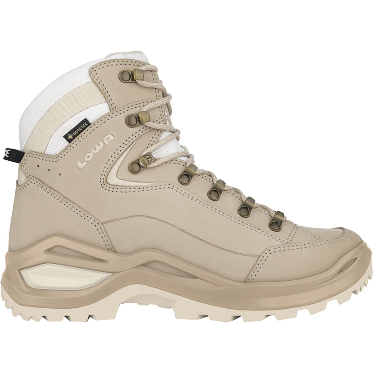 Image of Lowa Renegade Evo GTX Mid Hiking Boot - Women's Champaign/Panna, 8.5