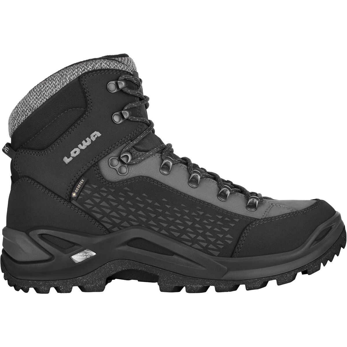 Image of Lowa Renegade Warm GTX Mid Boot - Men's Black/Grey, 12.0