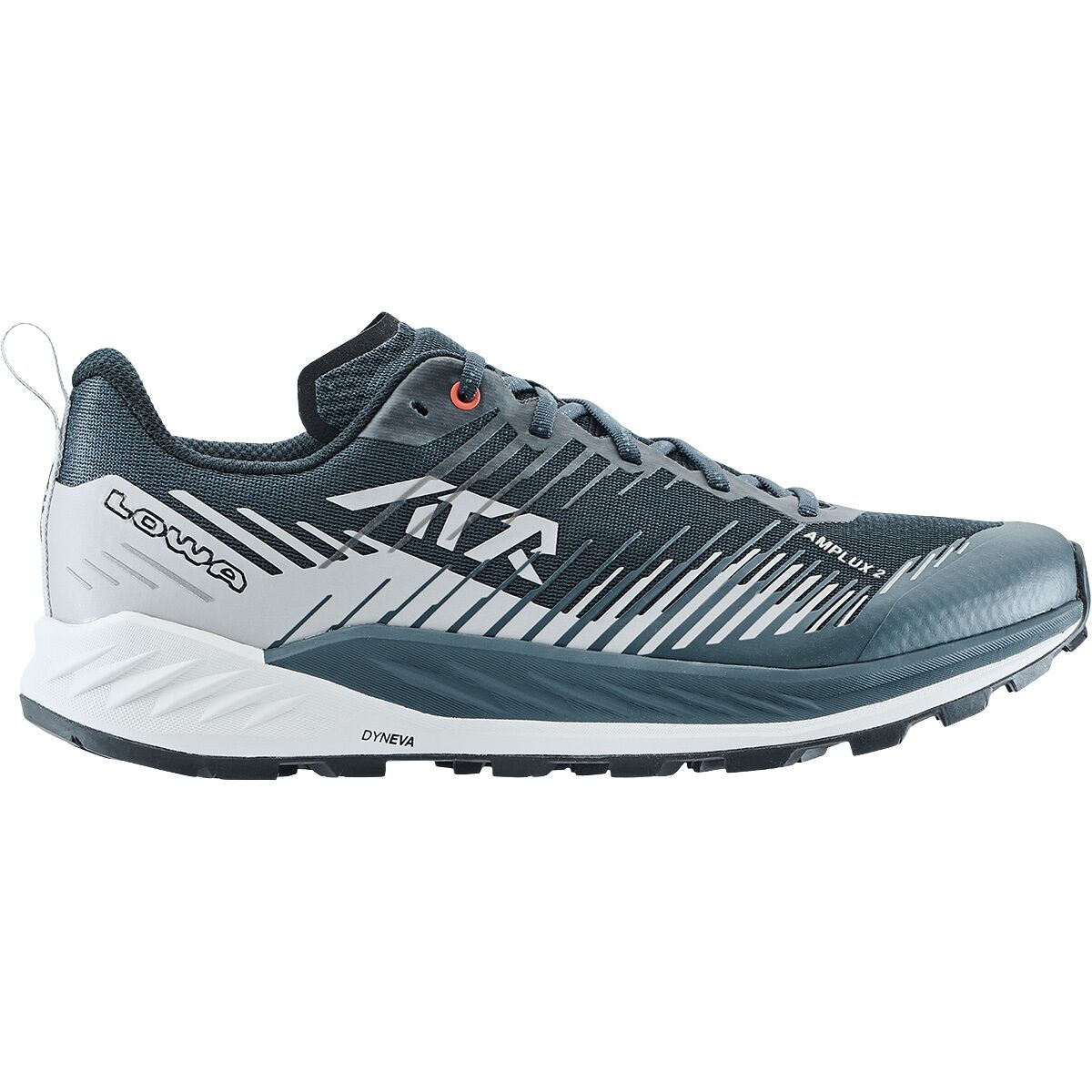 Image of Lowa Amplux 2 Trail Running Shoe - Men's Navy/Grey, 12.0