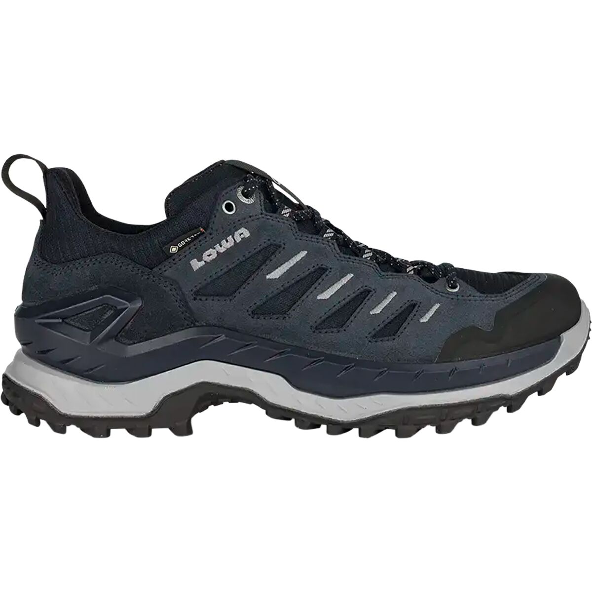 Image of Lowa Innovo Lo Hiking Shoe - Men's Navy/Grey, 10.5