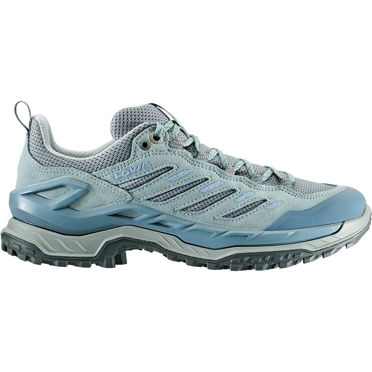 Image of Lowa Innovo Lo Hiking Shoe - Women's Light Blue, 8.0