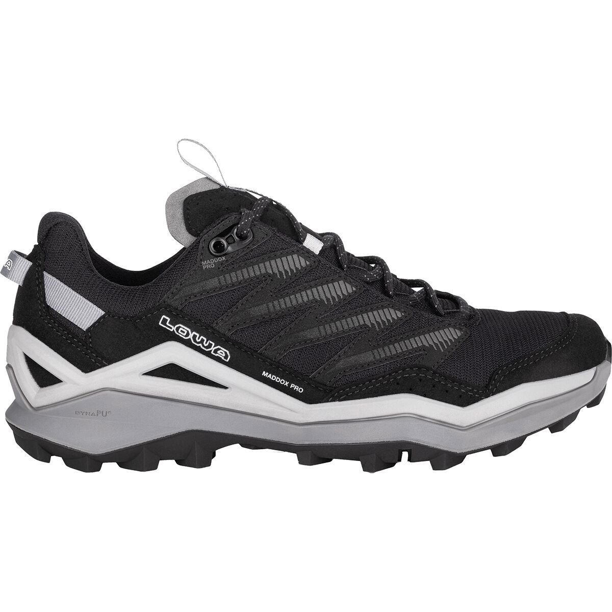 Image of Lowa Maddox Pro Lo Hiking Shoe - Men's Black/Grey, 12.0