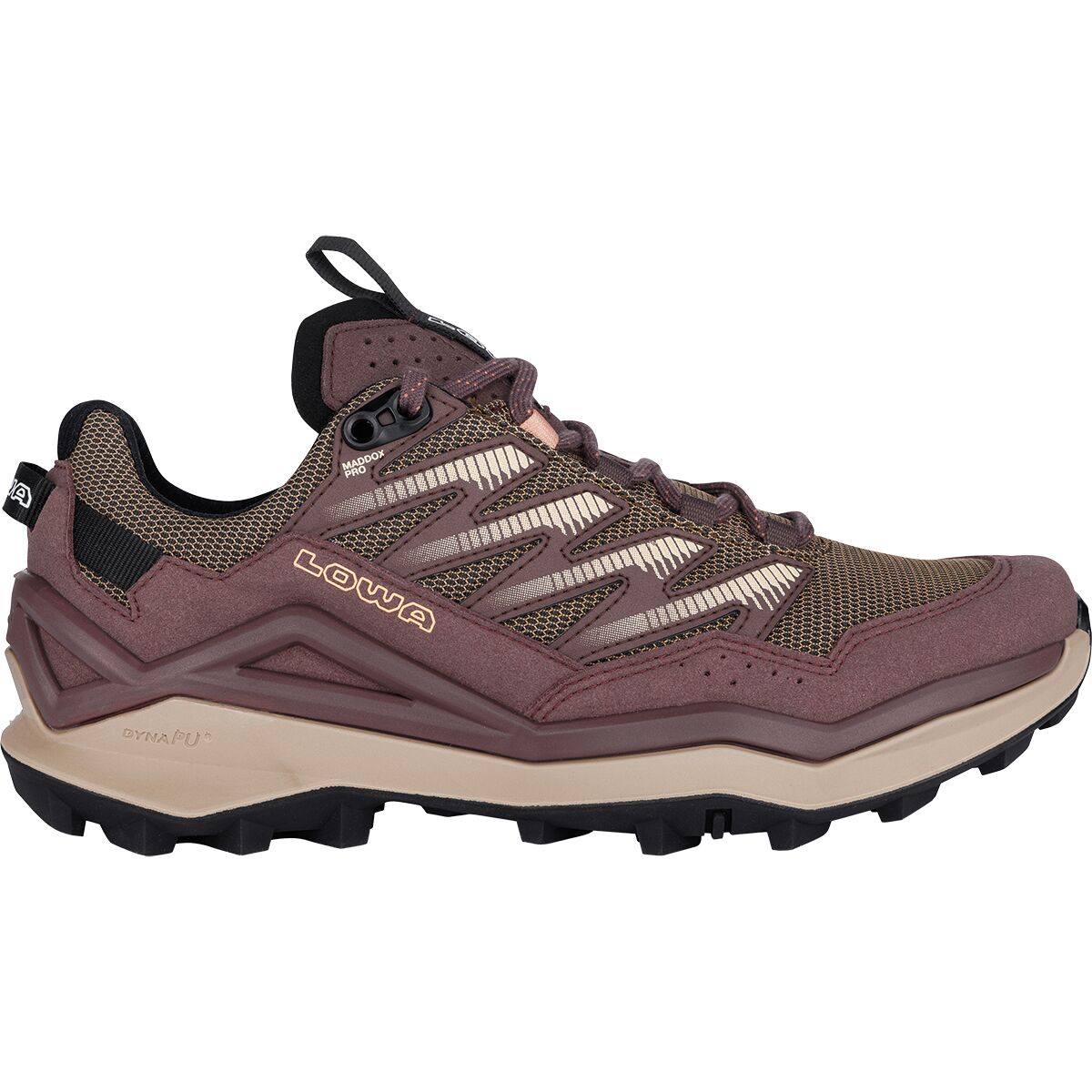 Image of Lowa Maddox Pro Lo Hiking Shoe - Women's Brown Rose/Peach, 7.0