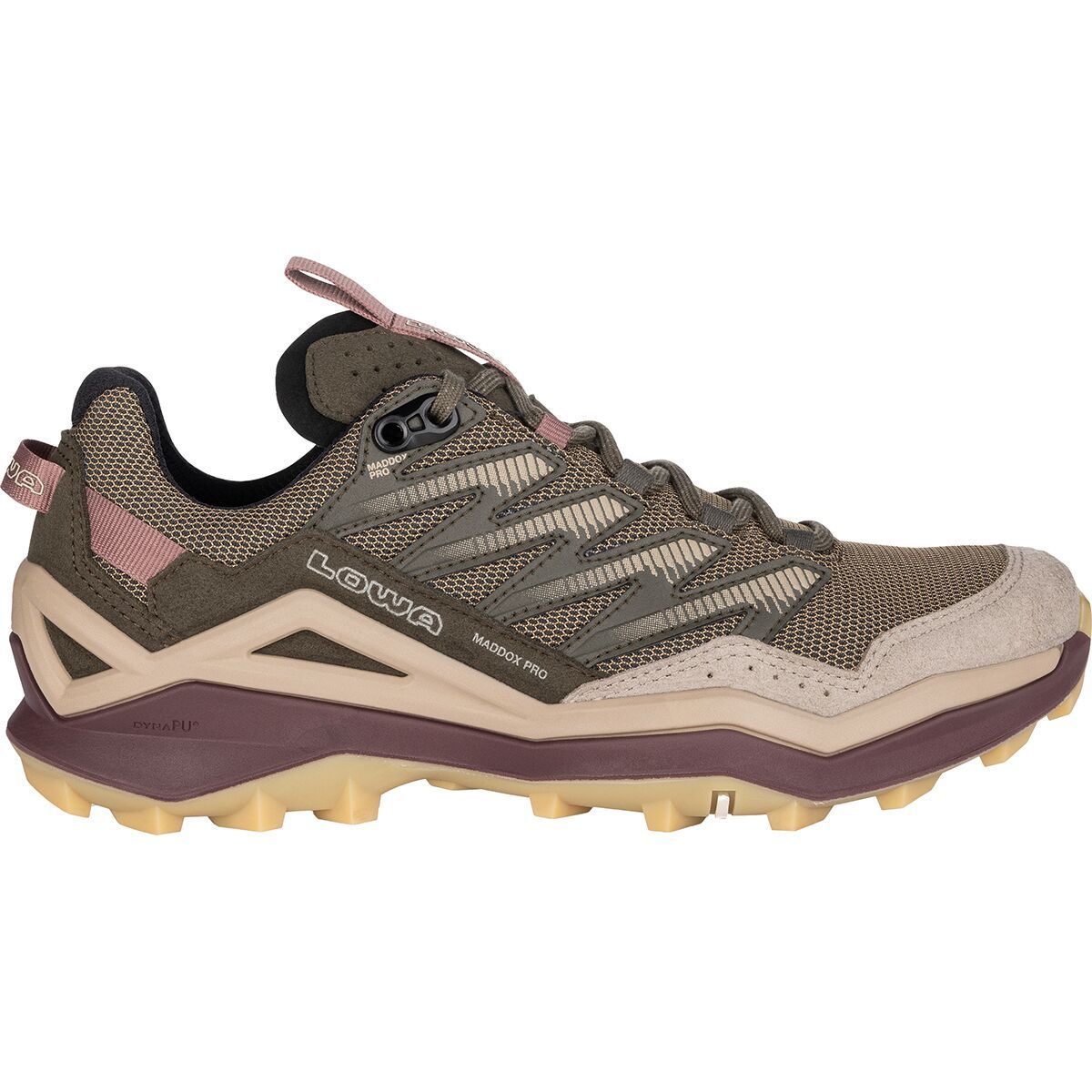 Image of Lowa Maddox Pro Lo Hiking Shoe - Women's Desert/Old Rose, 8.5
