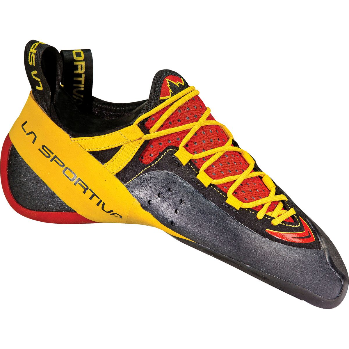 La Sportiva Genius Climbing Shoe Red, 34.5