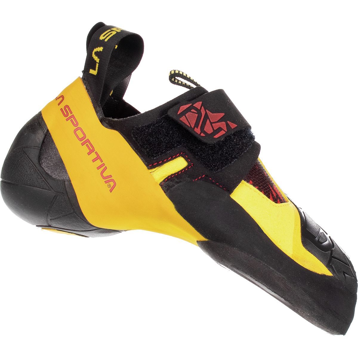 La Sportiva Skwama Climbing Shoe Black/Yellow, 33.5
