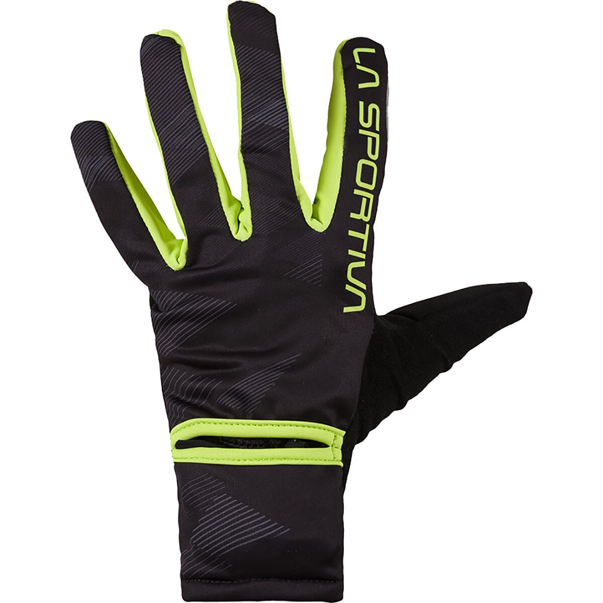 Image of La Sportiva Trail Glove - Men's Black/Lime Punch, M