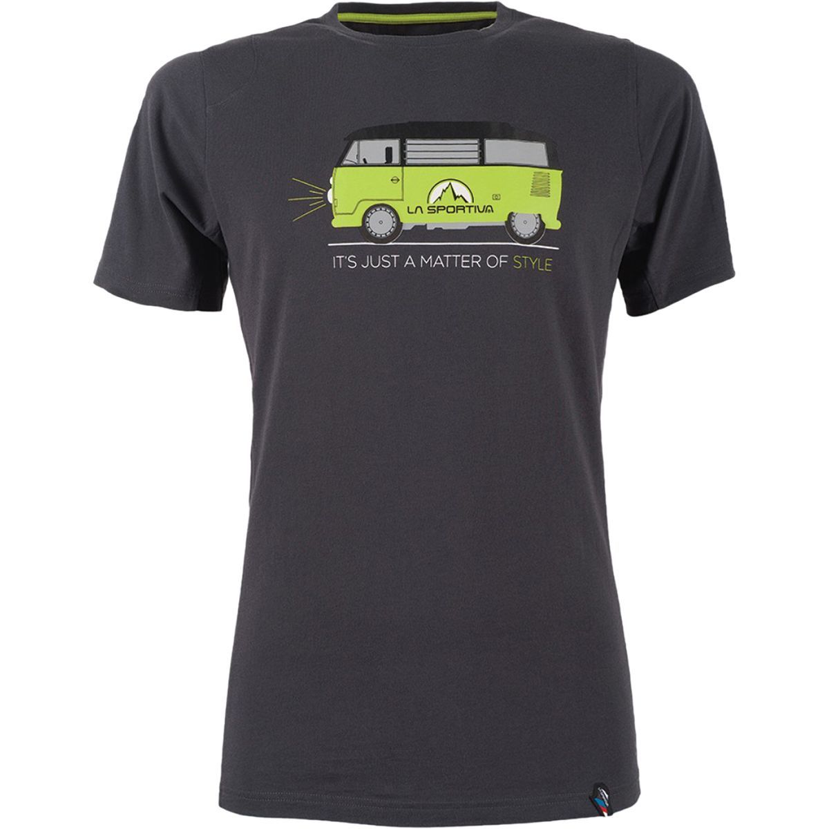 La Sportiva Van T-Shirt - Men's Carbon/Sulphur, XL