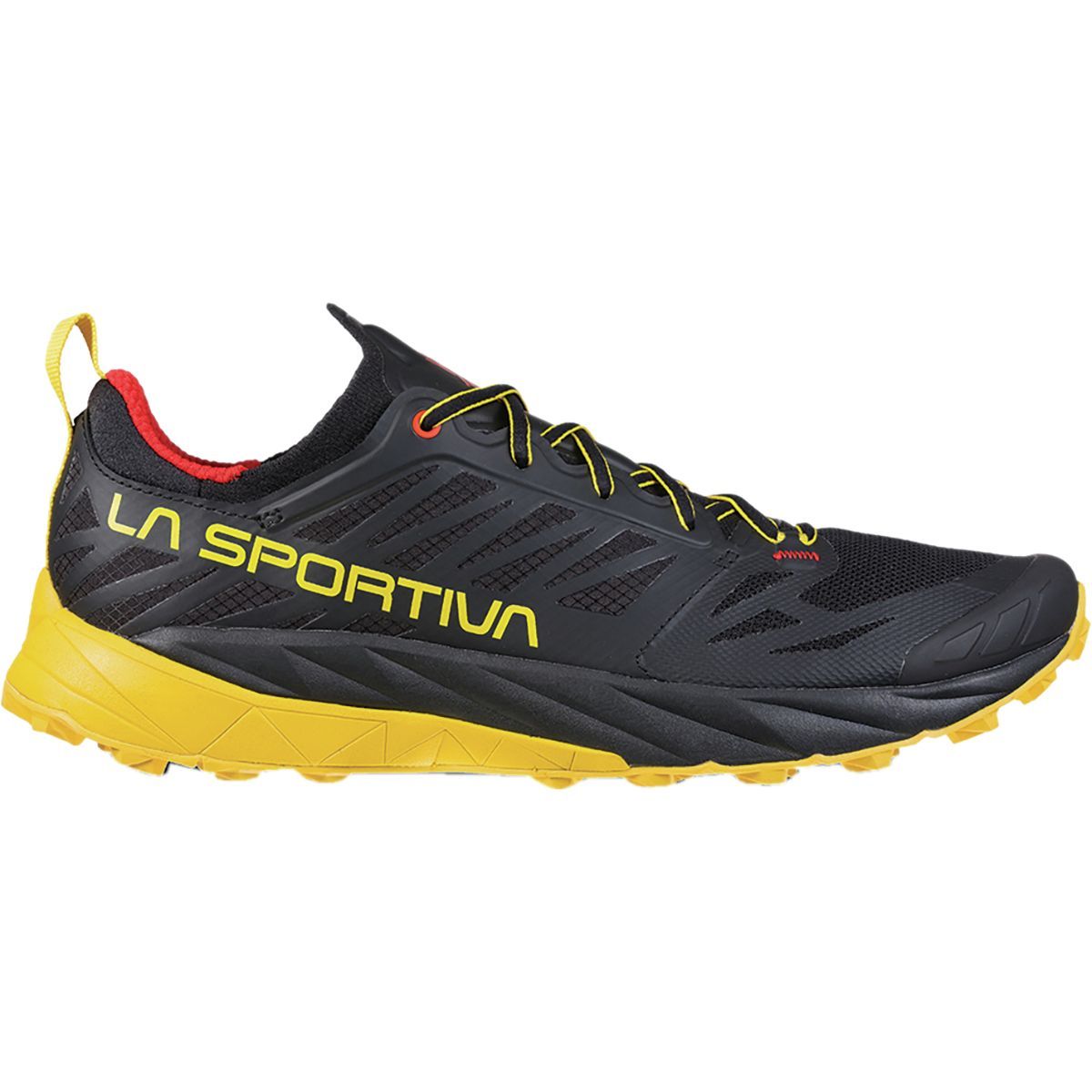 La Sportiva Kaptiva Trail Running Shoe - Men's Black/Yellow, 38.0