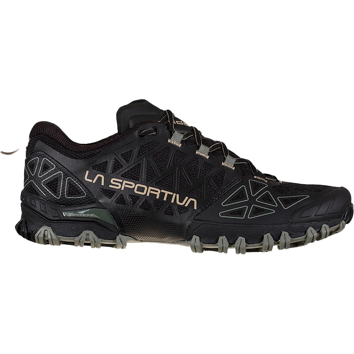 La Sportiva Bushido II Trail Running Shoe - Men's Black/Clay, 46.5