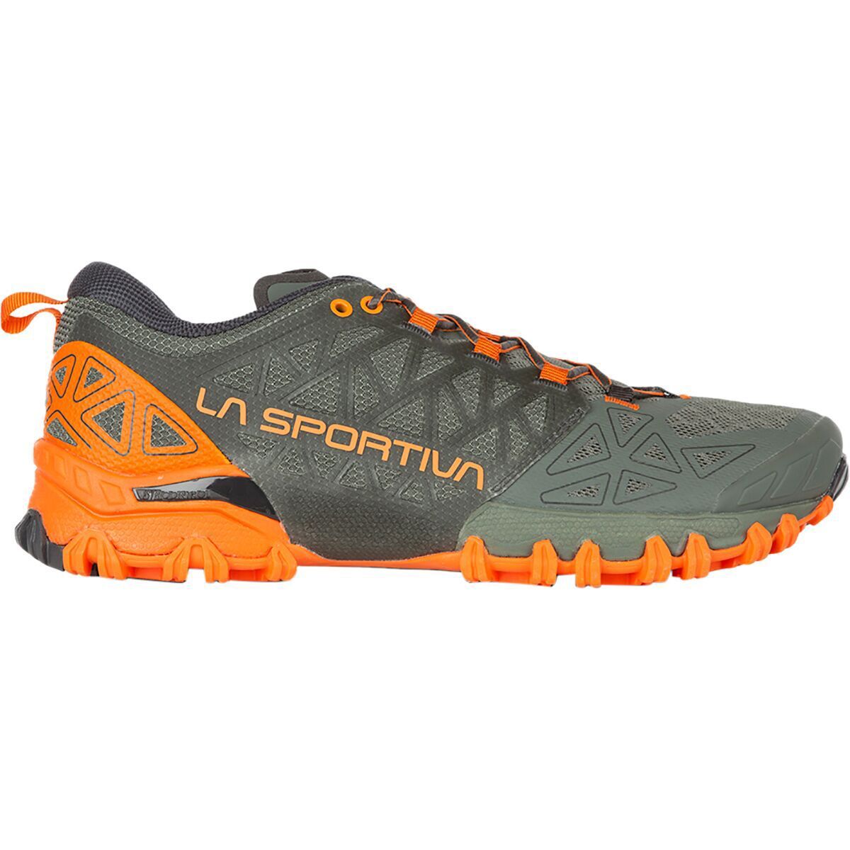 La Sportiva Bushido II Trail Running Shoe - Men's Clay/Tiger, 44.0