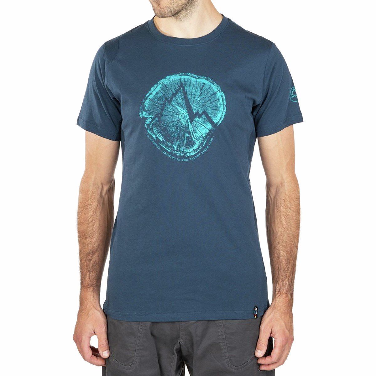 La Sportiva Cross Section T-Shirt - Men's Opal, XL