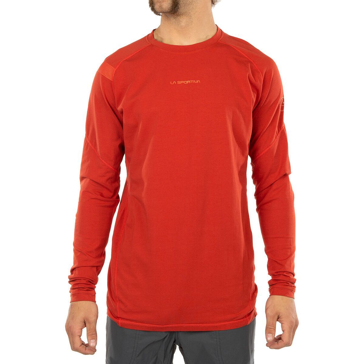 La Sportiva Future Long-Sleeve T-Shirt - Men's Saffron, M