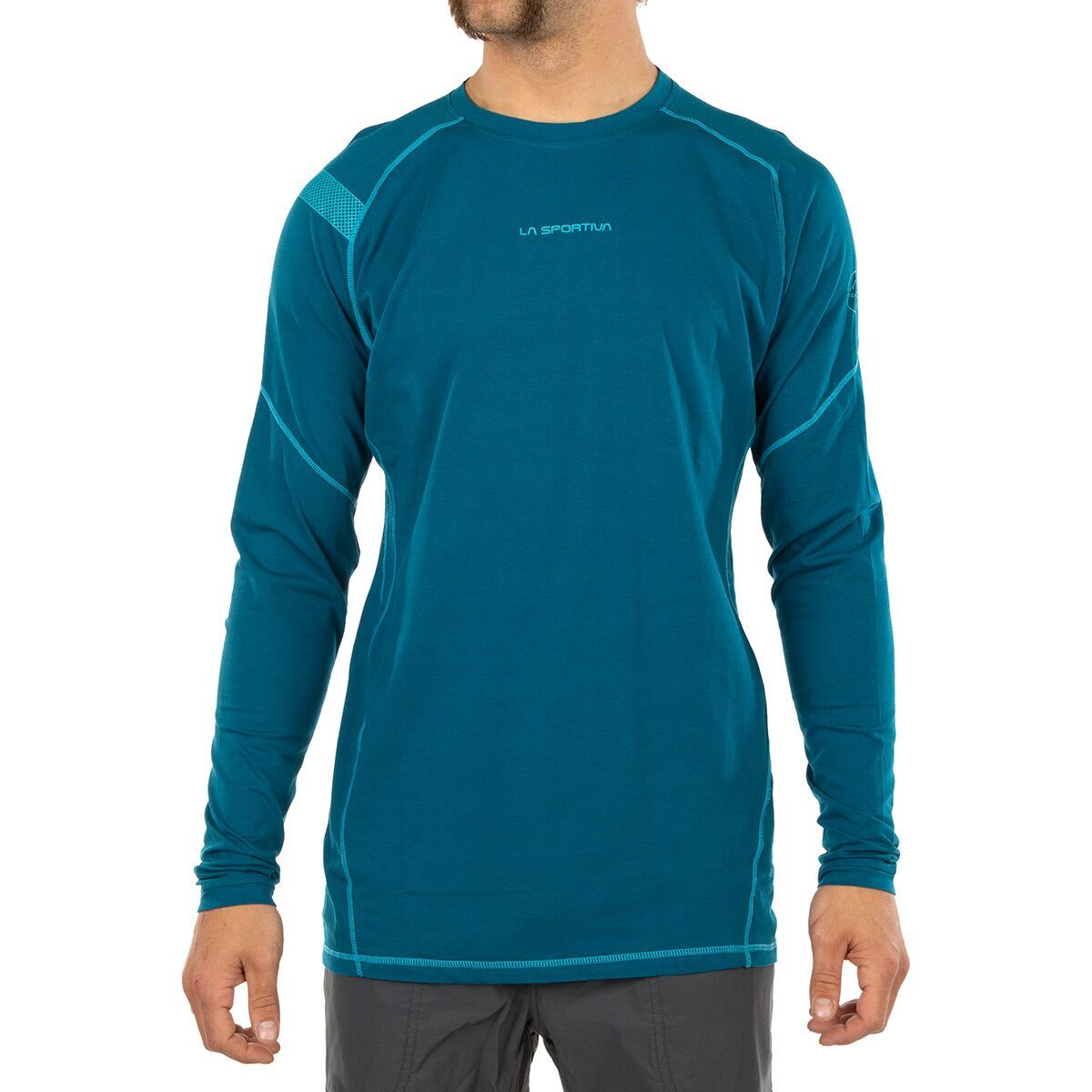La Sportiva Future Long-Sleeve T-Shirt - Men's Space Blue, M