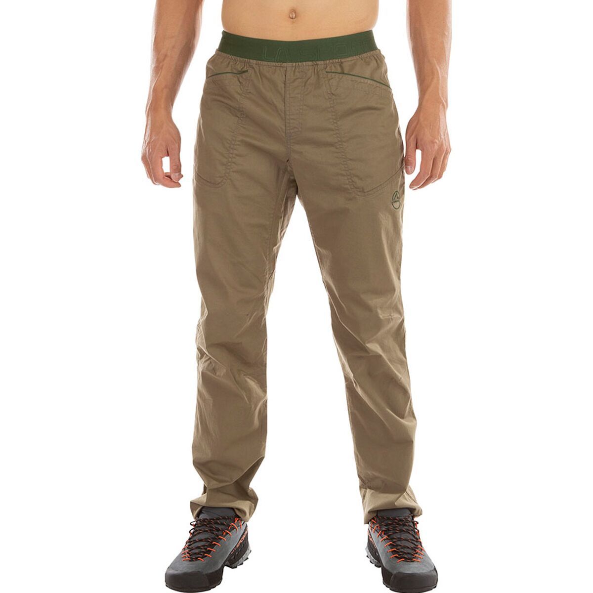 La Sportiva Roots Pant - Men's Turtle/Forest, XL