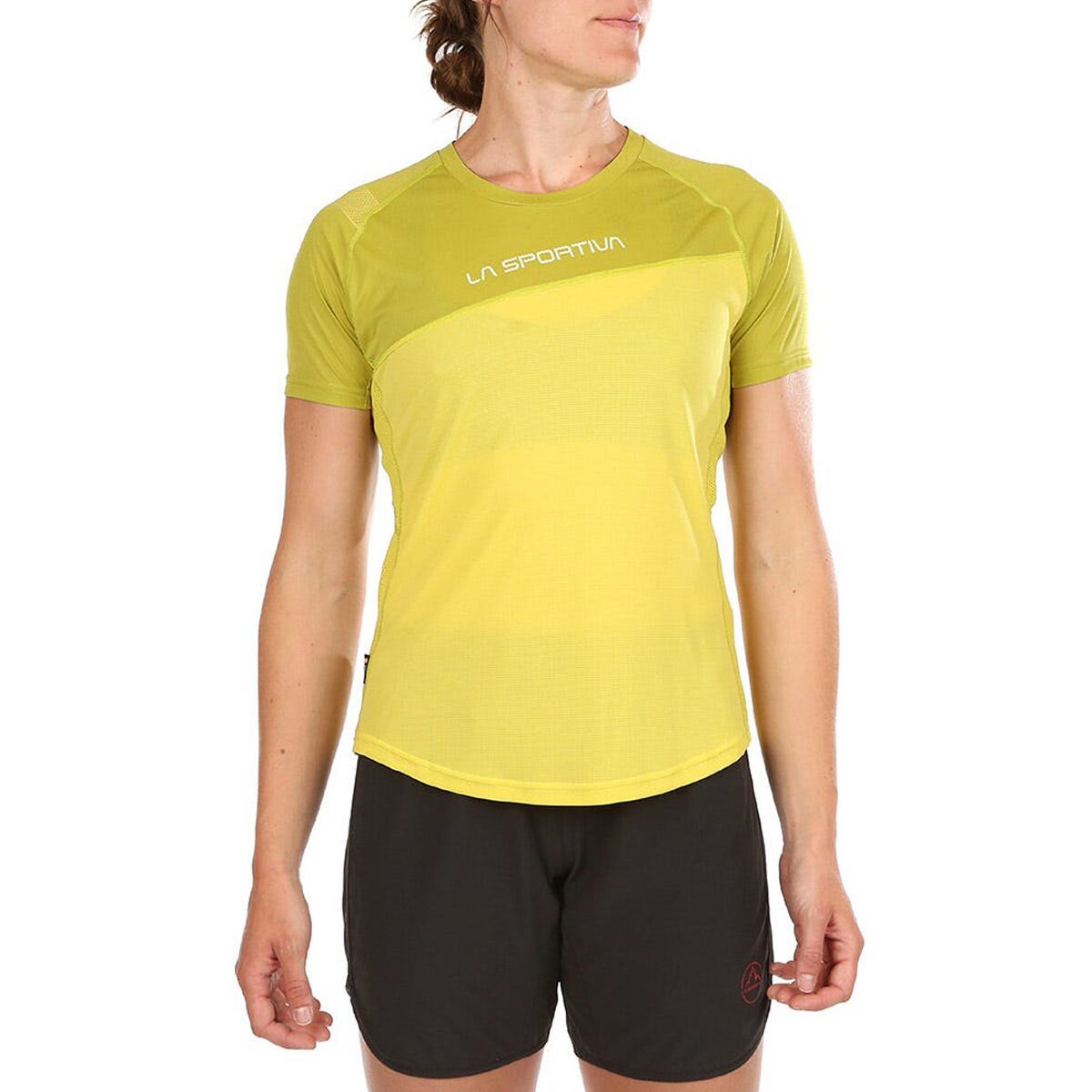 La Sportiva Catch T-Shirt - Women's Celery/Kiwi, M