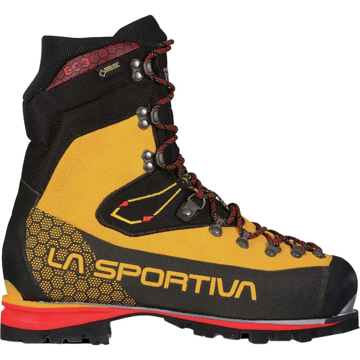 Image of La Sportiva Nepal Cube GTX Mountaineering Boot - Men's Yellow, 40.0