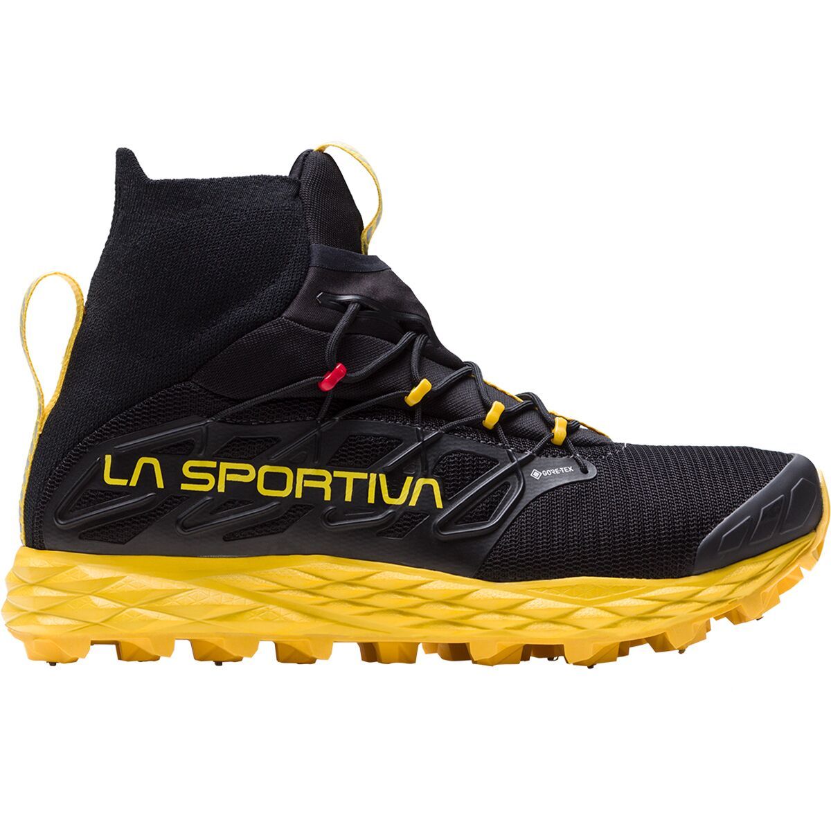 La Sportiva Blizzard GTX Trail Running Shoe - Men's Black/Yellow, 38.5