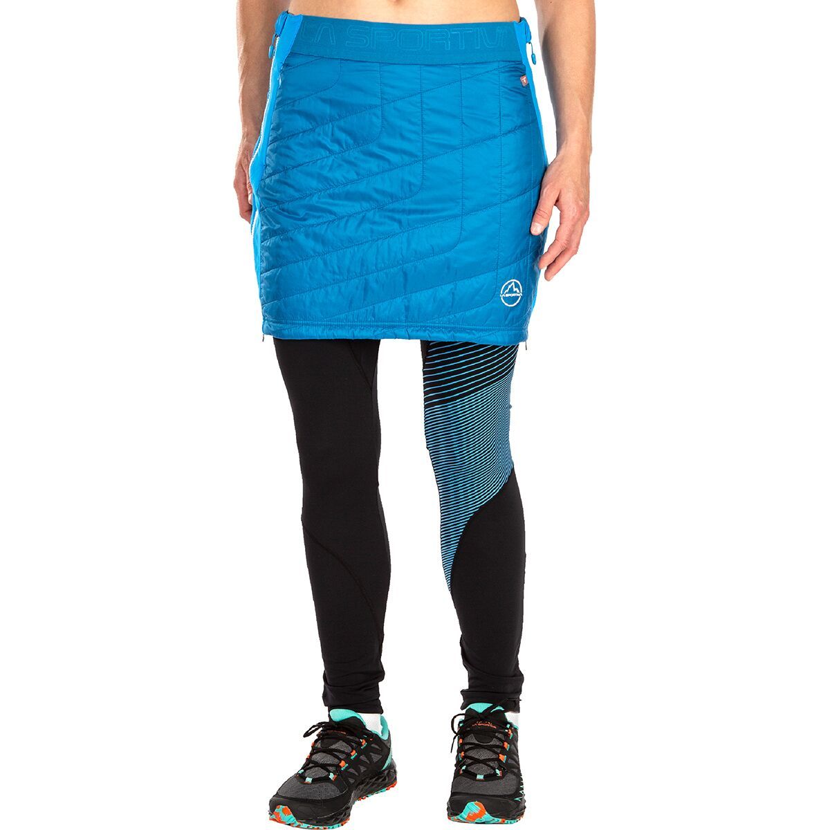 La Sportiva Warm Up Primaloft Skirt - Women's Neptune/Azure, M