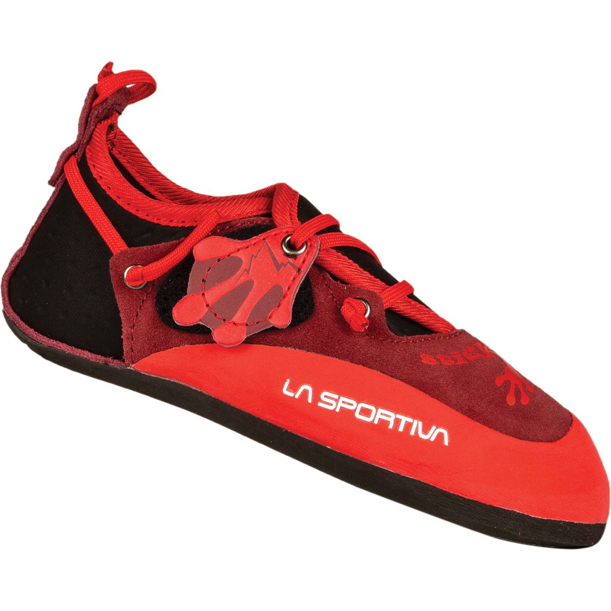 Image of La Sportiva Stickit FriXion RS Climbing Shoe - Kids' Chili/Poppy, 32.0/33.0